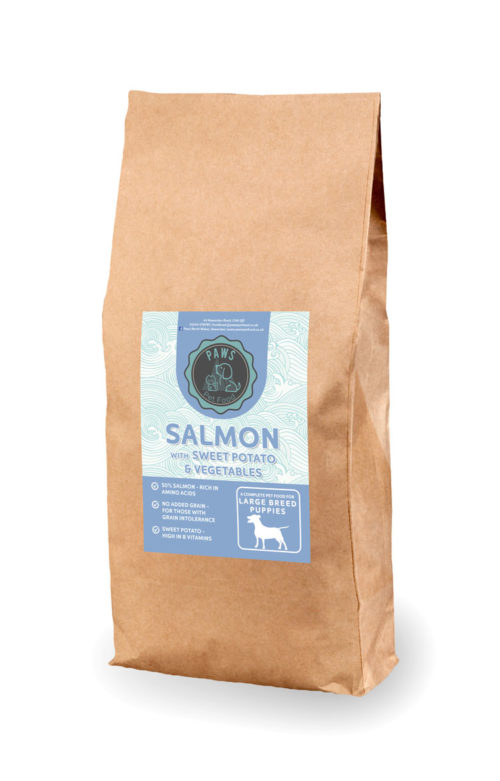 Grain Free Salmon with Sweet Potato and Vegetables Large Breed Puppies