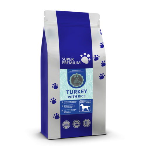 Super Premium Turkey and Rice for Adult Dogs