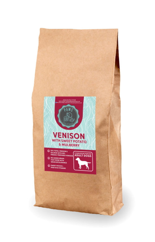 Grain Free Venison with Sweet Potato and Mulberry Adult Dog Food