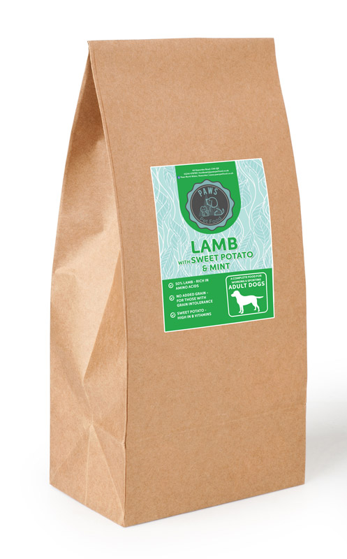 Working Dog Grain Free Lamb with Sweet Potato and Mint for Adult Dogsq