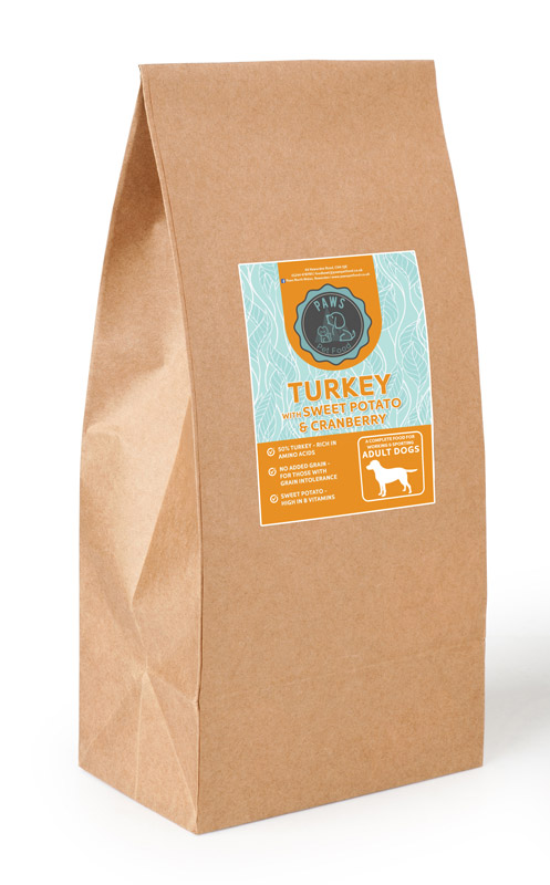 Working Dog Turkey with Sweet Potato and Cranberry for Adult Dog