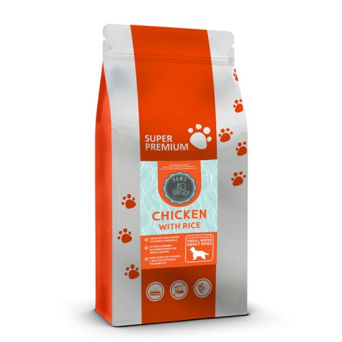 Super Premium Small Breed Chicken & Rice Adult dog food