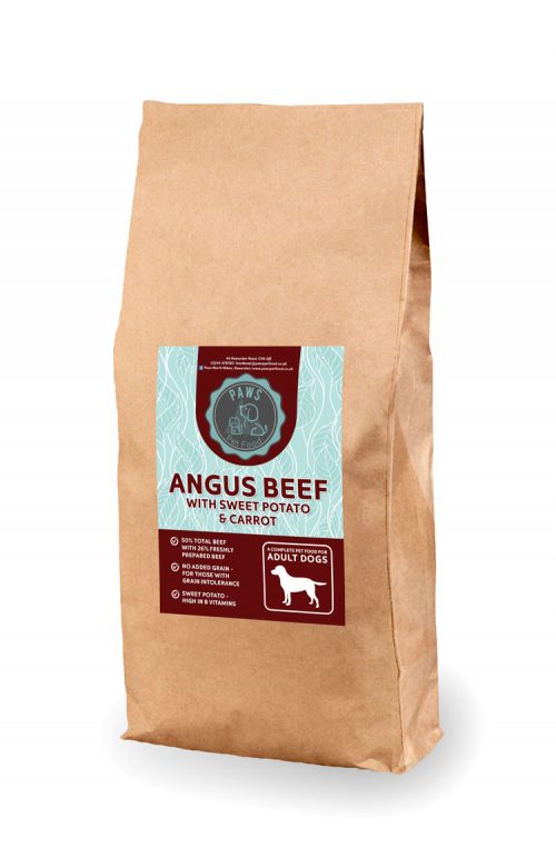 Grain Free Angus Beef with Sweet Potato and Carrot for Adult Dogs