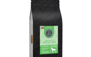 British Grass Fed Lamb Mint Pomegranate Mulberry Broccoli Fennel Superfood 65 Dog Kibble Biscuits for Adult Dogs 2kg 12kg