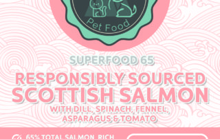 Scottish Salmon Dill Spinach Fennel Asparagus Tomato Superfood 65 Dog Kibble Biscuits for Adult Dogs 2kg 12kg