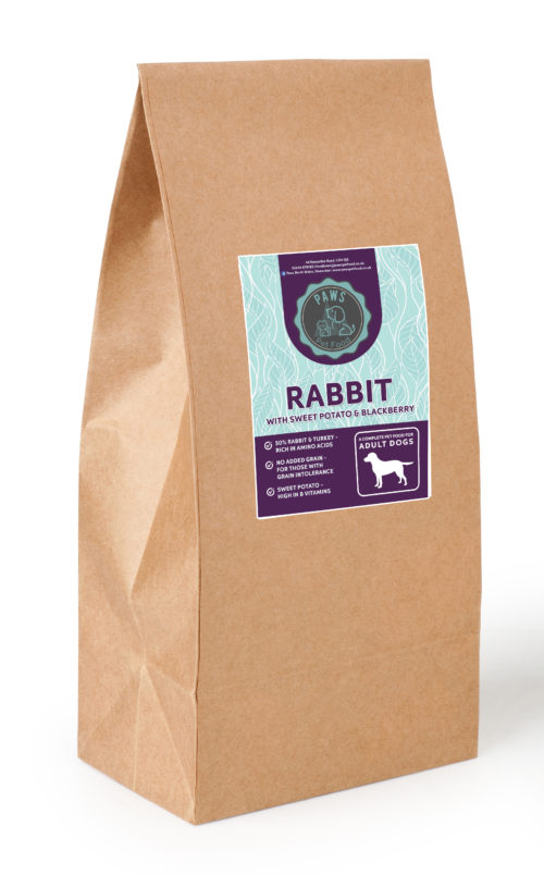 Highest Quality Grain Free Rabbit, Sweet Potato & Blackberry Adult Dog Food Kibble Biscuits 100g 2kg 6kg 12kg 15kg