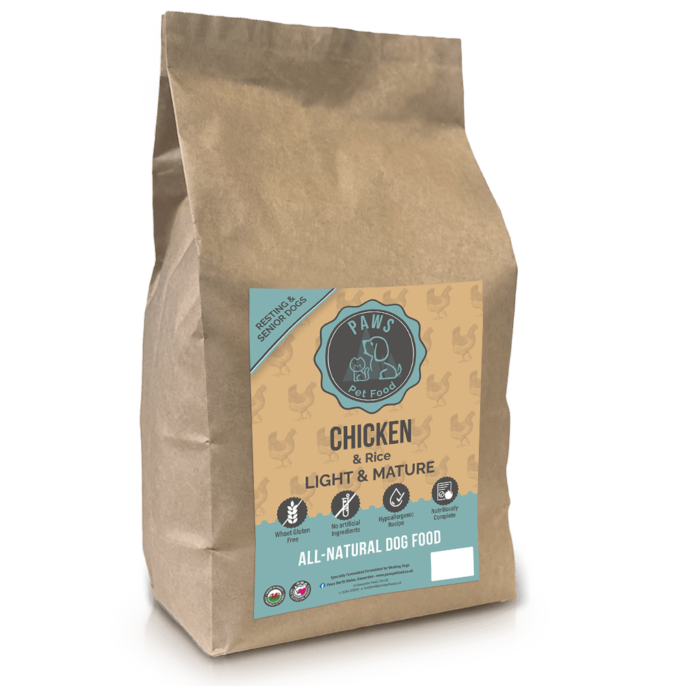 Working Dog Wheat Free Gluten Free Chicken & Rice with Joint Care Adult Dog Food Kibble Biscuits 2.5kg 12kg *Made in Wales*