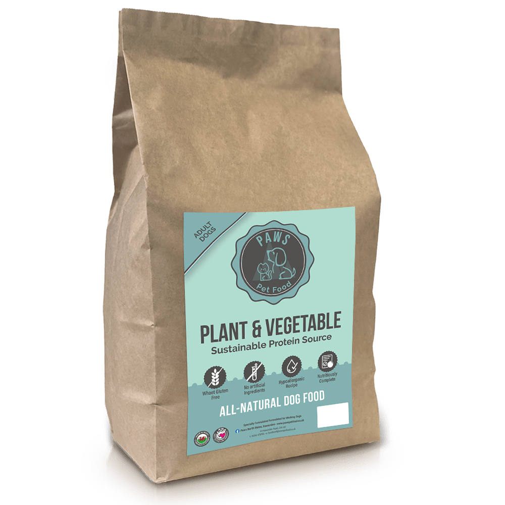 Plant and Vegetable Sustainable Protein Source Adult Dog Food *Made in Wales*