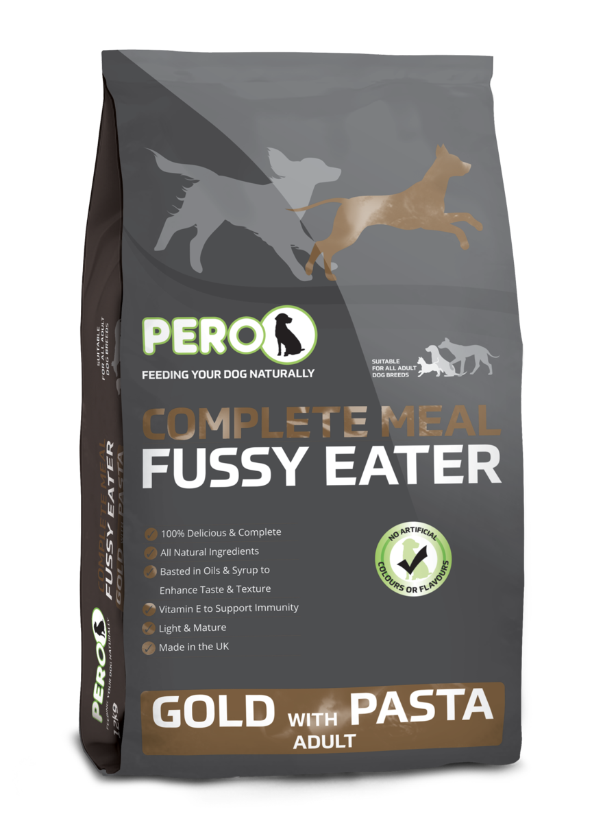 Pero Complete Meal for Fussy Eaters – Gold with Pasta 12KG