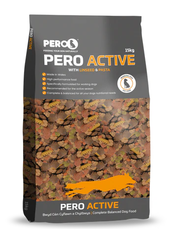 Pero Working Dog Active Dog Food Kibble *Made in Wales* 15kg